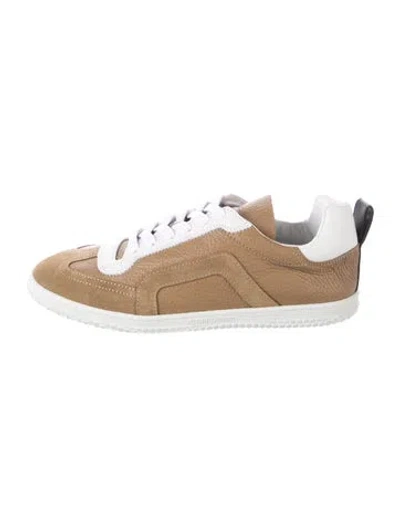 Pre-owned Pierre Hardy Leather Athletic Sneakers In Multicolor