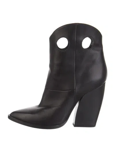 Pre-owned Pierre Hardy Leather Boots In Black