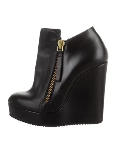 Pre-owned Pierre Hardy Leather Boots In Black