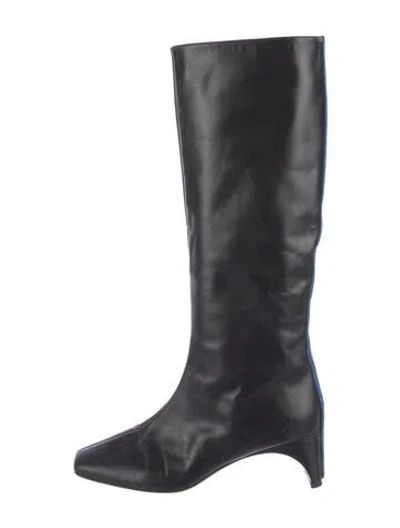 Pre-owned Pierre Hardy Leather Boots In Black