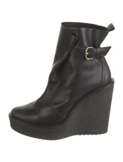 Pre-owned Pierre Hardy Leather Boots In Black