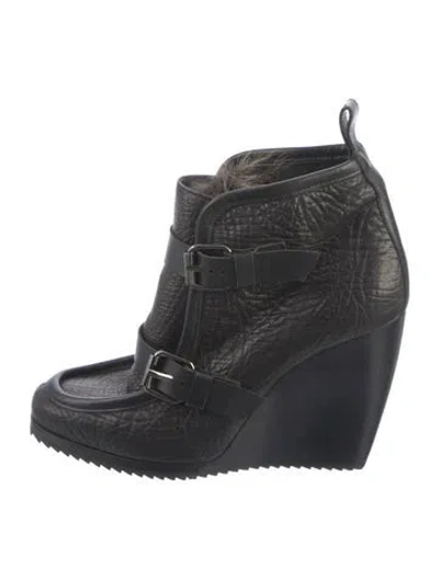 Pre-owned Pierre Hardy Leather Boots In Blue