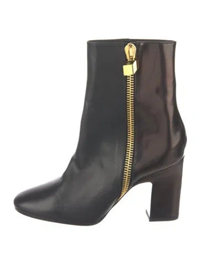 Pre-owned Pierre Hardy Leather Boots In Brown