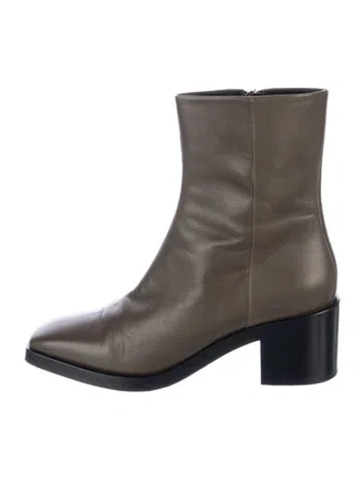 Pre-owned Pierre Hardy Leather Boots In Green