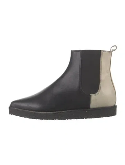 Pre-owned Pierre Hardy Leather Chelsea Boots In Black
