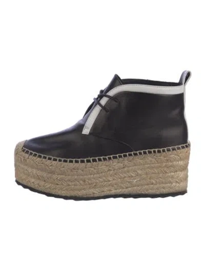 Pre-owned Pierre Hardy Leather Colorblock Pattern Pumps In Black