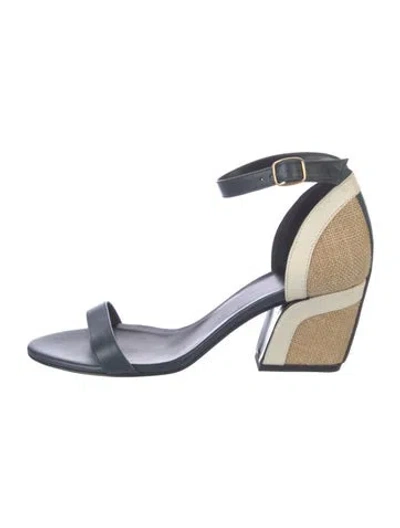 Pre-owned Pierre Hardy Leather Colorblock Pattern Sandals