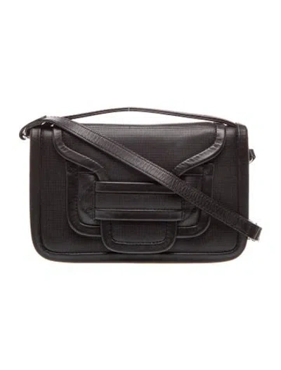 Pre-owned Pierre Hardy Leather Crossbody Bag In Black