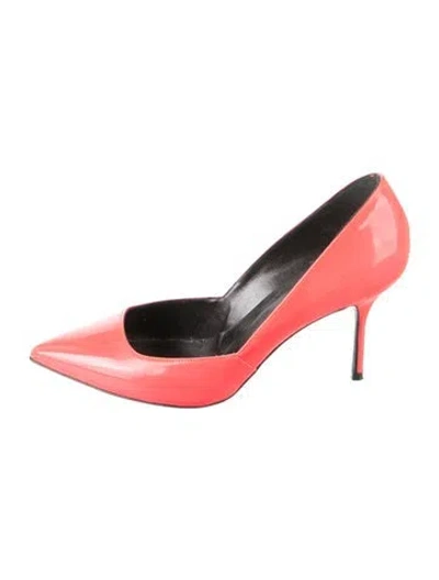 Pre-owned Pierre Hardy Leather D'orsay Pumps In Pink