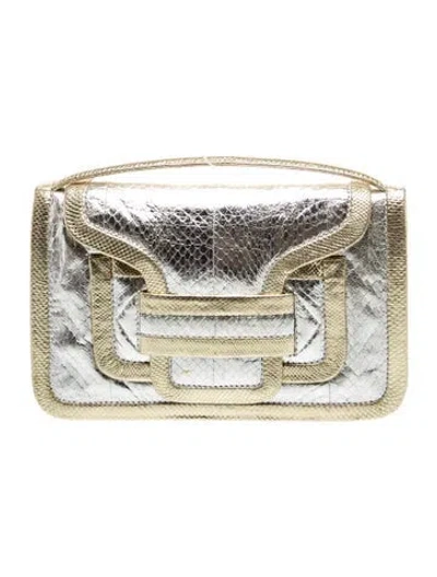 Pre-owned Pierre Hardy Leather Minaudière In Multi