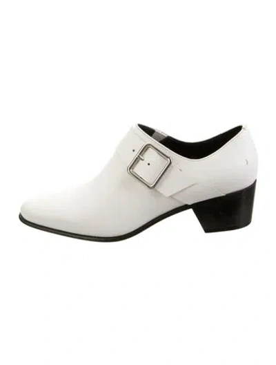 Pre-owned Pierre Hardy Leather Oxfords In White