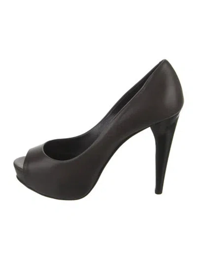 Pre-owned Pierre Hardy Leather Pumps In Black