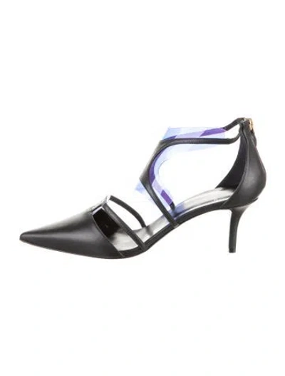 Pre-owned Pierre Hardy Leather Pumps In Black