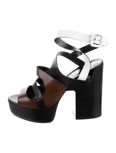 Pre-owned Pierre Hardy Leather Pumps In Brown