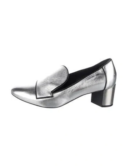 Pre-owned Pierre Hardy Leather Pumps In Grey