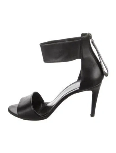 Pre-owned Pierre Hardy Leather Sandals In Black