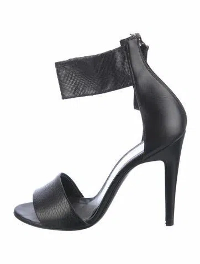 Pre-owned Pierre Hardy Leather Sandals In Black