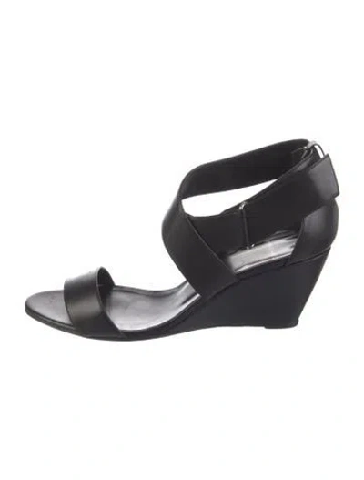 Pre-owned Pierre Hardy Leather Sandals In Black