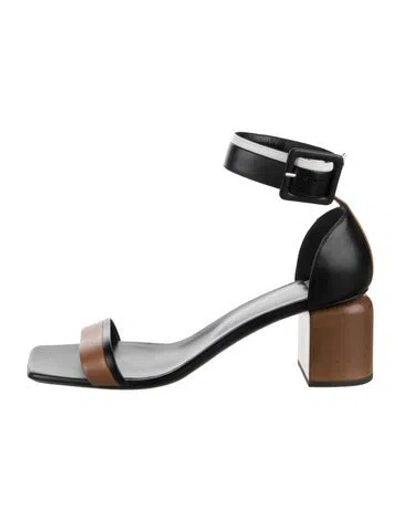 Pre-owned Pierre Hardy Leather Sandals In Black