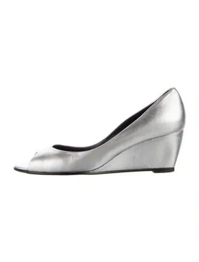 Pre-owned Pierre Hardy Leather Sandals In Silver