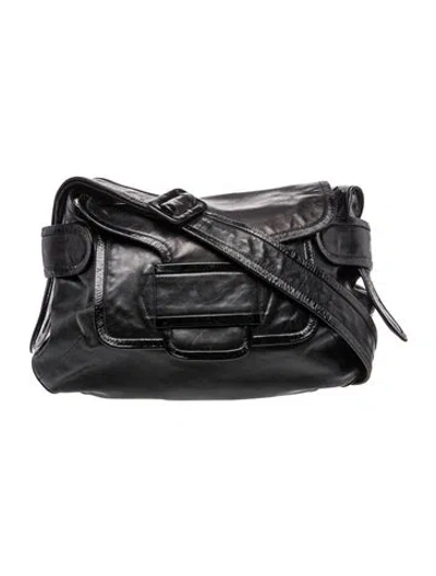 Pre-owned Pierre Hardy Leather Shoulder Bag In Black