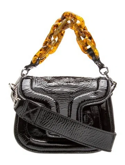 Pre-owned Pierre Hardy Leather Shoulder Bag In Black