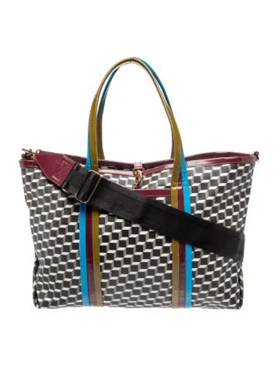 Pre-owned Pierre Hardy Leather Tote In Black