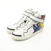PIERRE HARDY LILY HIGH CUT SNEAKERS LEATHERMULTICOLOR