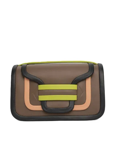 Pierre Hardy Maxi Alpha Bag In Beige
