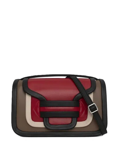 Pierre Hardy Maxi Alpha Cross Body Bag In Brown