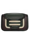 Pierre Hardy Panelled-design Leather Crossbody Bag In Black