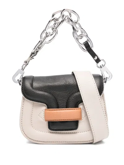 Pierre Hardy Micro Alphaville Cross Body Bag In Neutrals