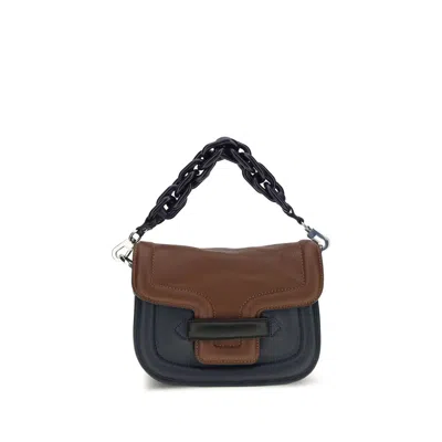 Pierre Hardy Mini Alpha Ville Shoulder Bag In Brown