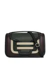 Pierre Hardy Panelled-design Leather Crossbody Bag In Black