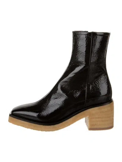 Pre-owned Pierre Hardy Patent Leather Boots W/ Tags In Multicolor