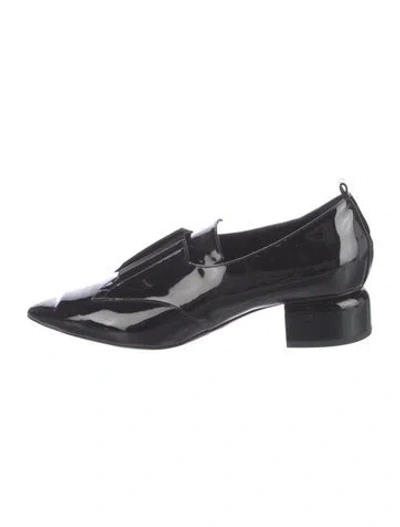 Pre-owned Pierre Hardy Patent Leather Loafers In Black