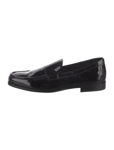 Pre-owned Pierre Hardy Patent Leather Loafers In Black