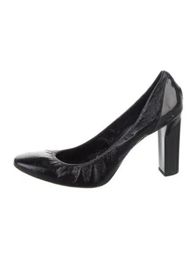Pre-owned Pierre Hardy Patent Leather Pumps In Black