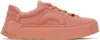 Pierre Hardy Pink Cubix Sneakers In Blush