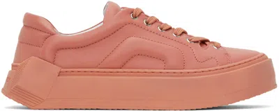 Pierre Hardy Pink Cubix Sneakers In Blush
