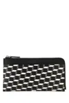 Pierre Hardy Palatine Cube Perspective-print Wallet In Blawhibla
