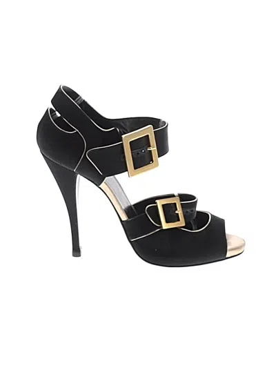 Pre-owned Pierre Hardy Sandals In Black