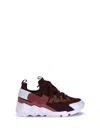 Pierre Hardy Trek Comet Sneakers In Red