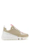 Pierre Hardy Beige Leather Street Life Sneakers