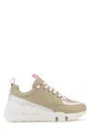 Pierre Hardy Beige Leather Street Life Sneakers In Beige O Tan