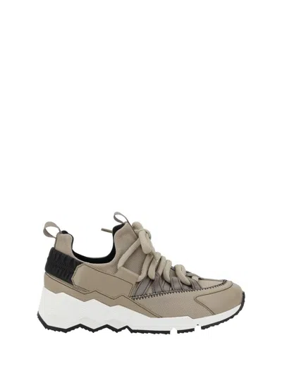 Pierre Hardy Sneakers In Sand-black