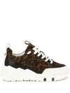 Pierre Hardy Street Life Low-top Sneakers In Brown