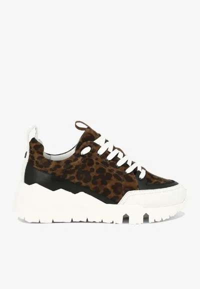PIERRE HARDY STREET LIFE LOW-TOP SNEAKERS