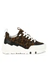 Pierre Hardy Women's "street Life" Sneakers In Brown