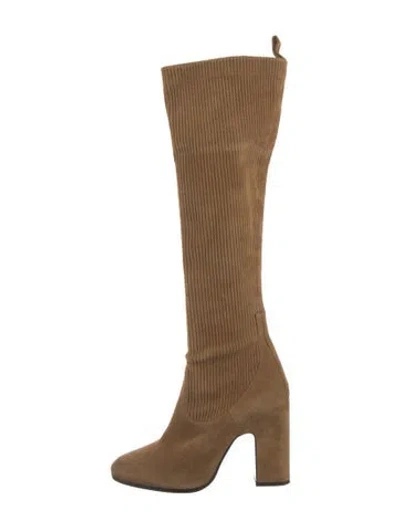 Pre-owned Pierre Hardy Suede Boots In Brown